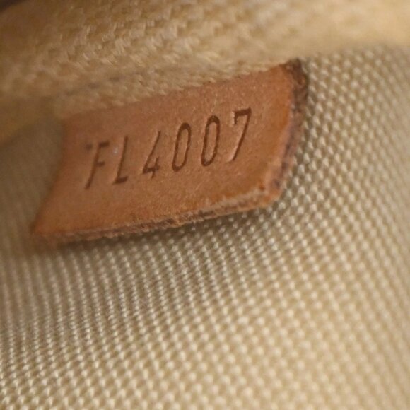 LOUIS VUITTON Mini Pochette Accessoires Hand Bag Damier Azur WE - Picture 12 of 14